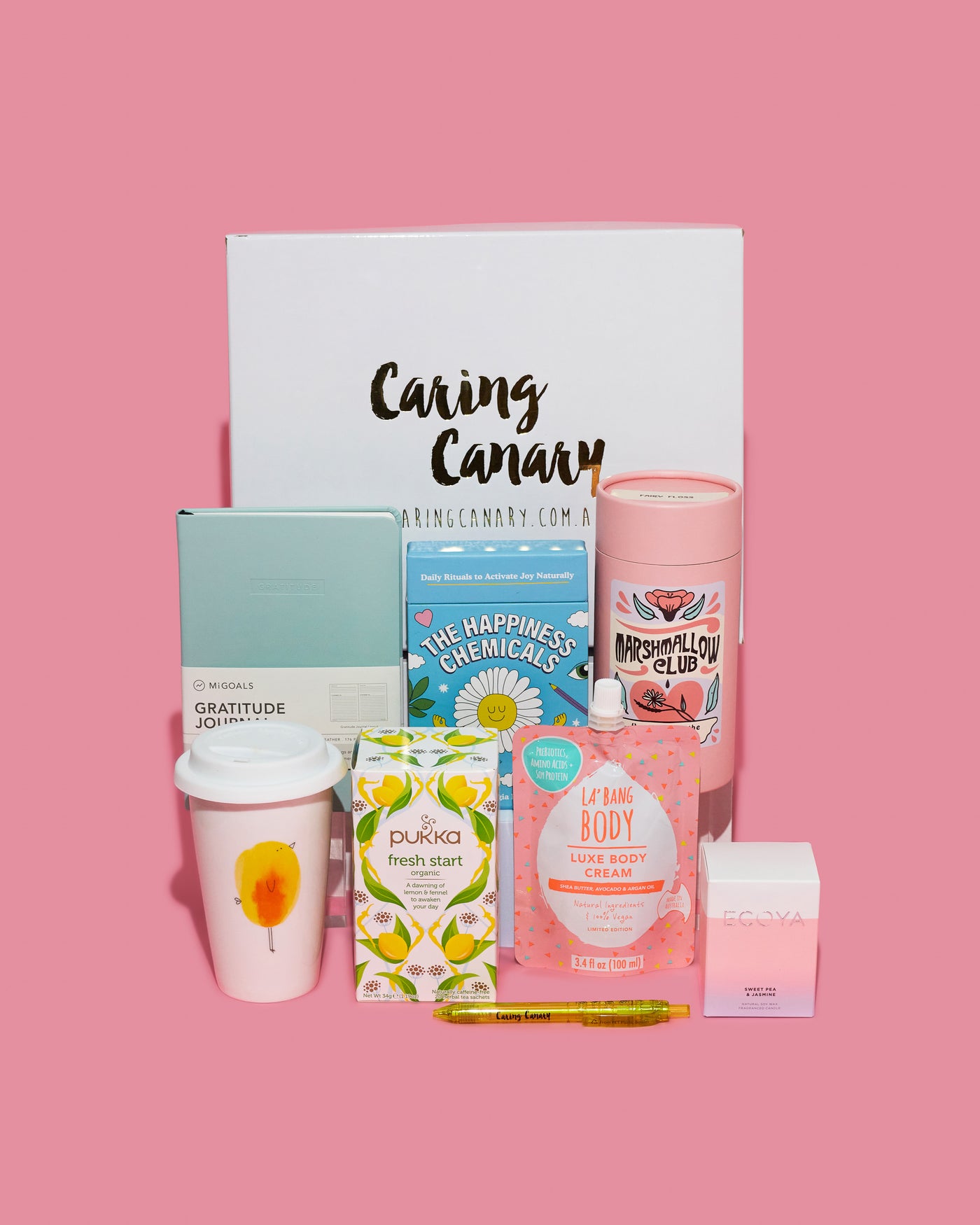Happiness Care Package - Caring Canary
